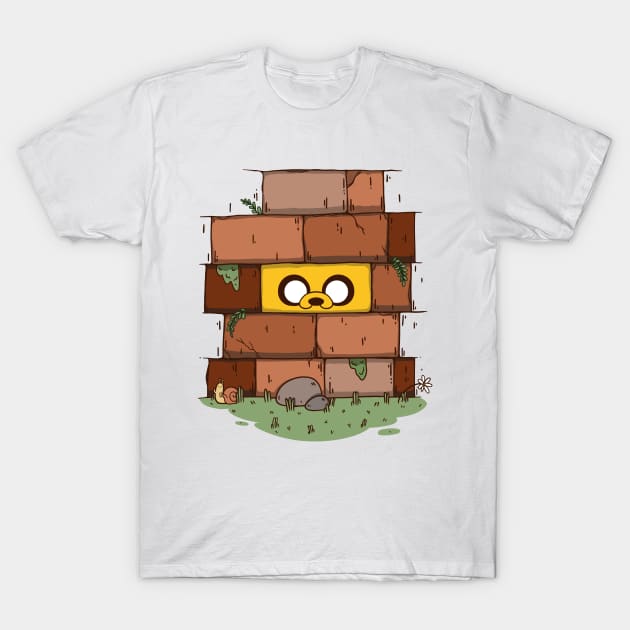 Adventure Time - Another Brick On The Wall T-Shirt by gseignemartin